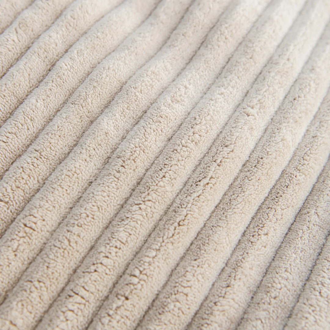 Fuf XXL Huge Bean Bag Chair 
 Fabric #color_vanilla-latte-corded-plush