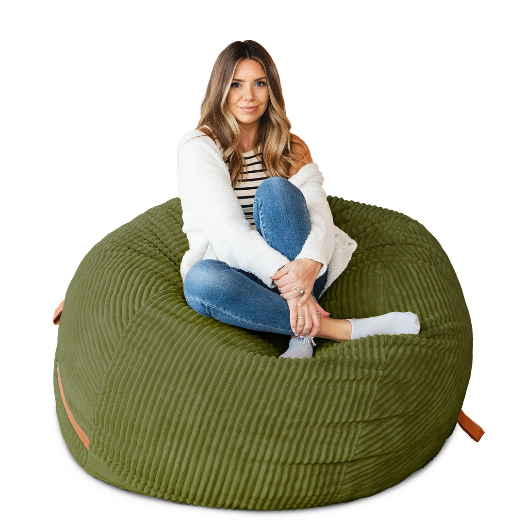 Fuf Large #color_moss-green-corded-plush