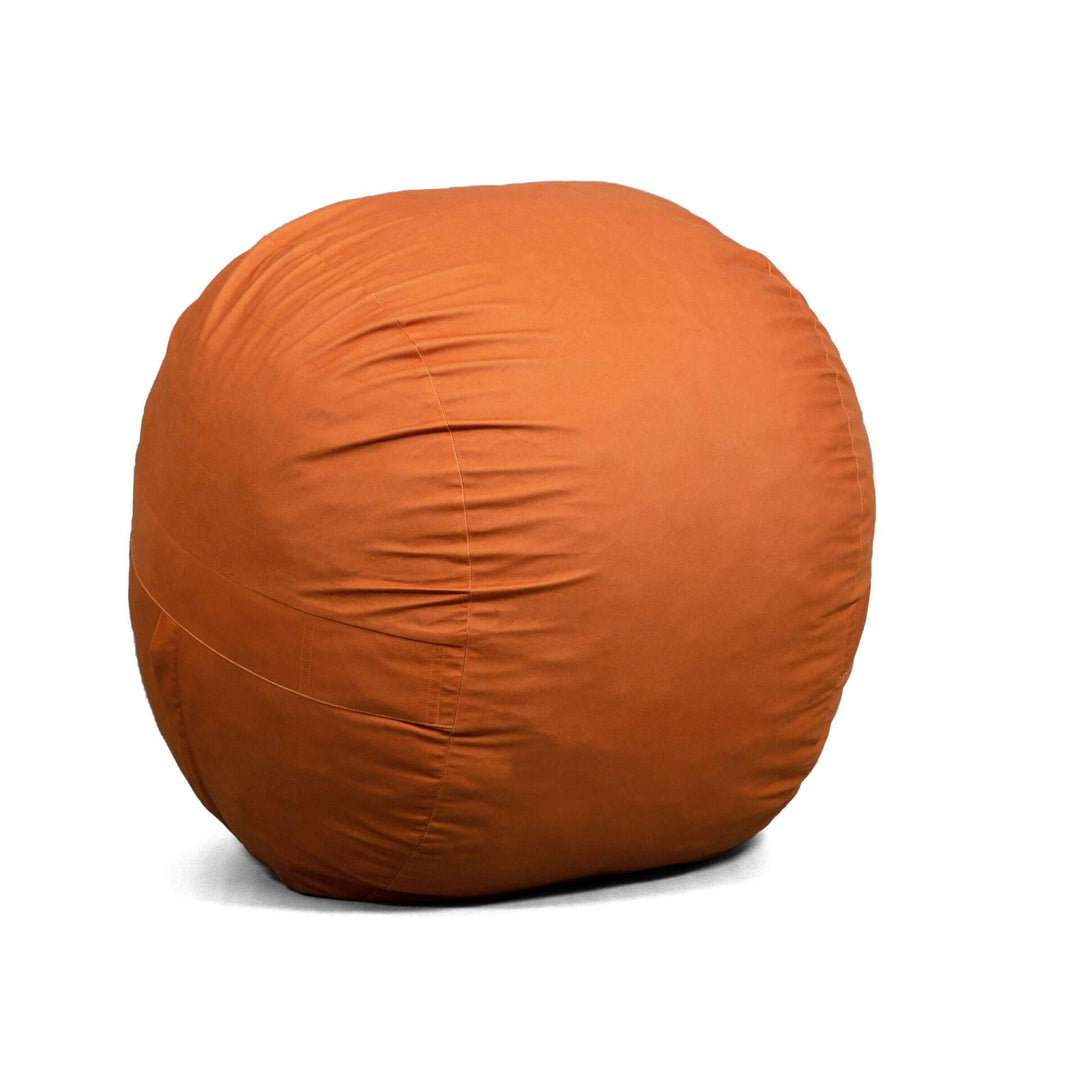fuf medium orange side view #color_burnt-orange-brushed-denim