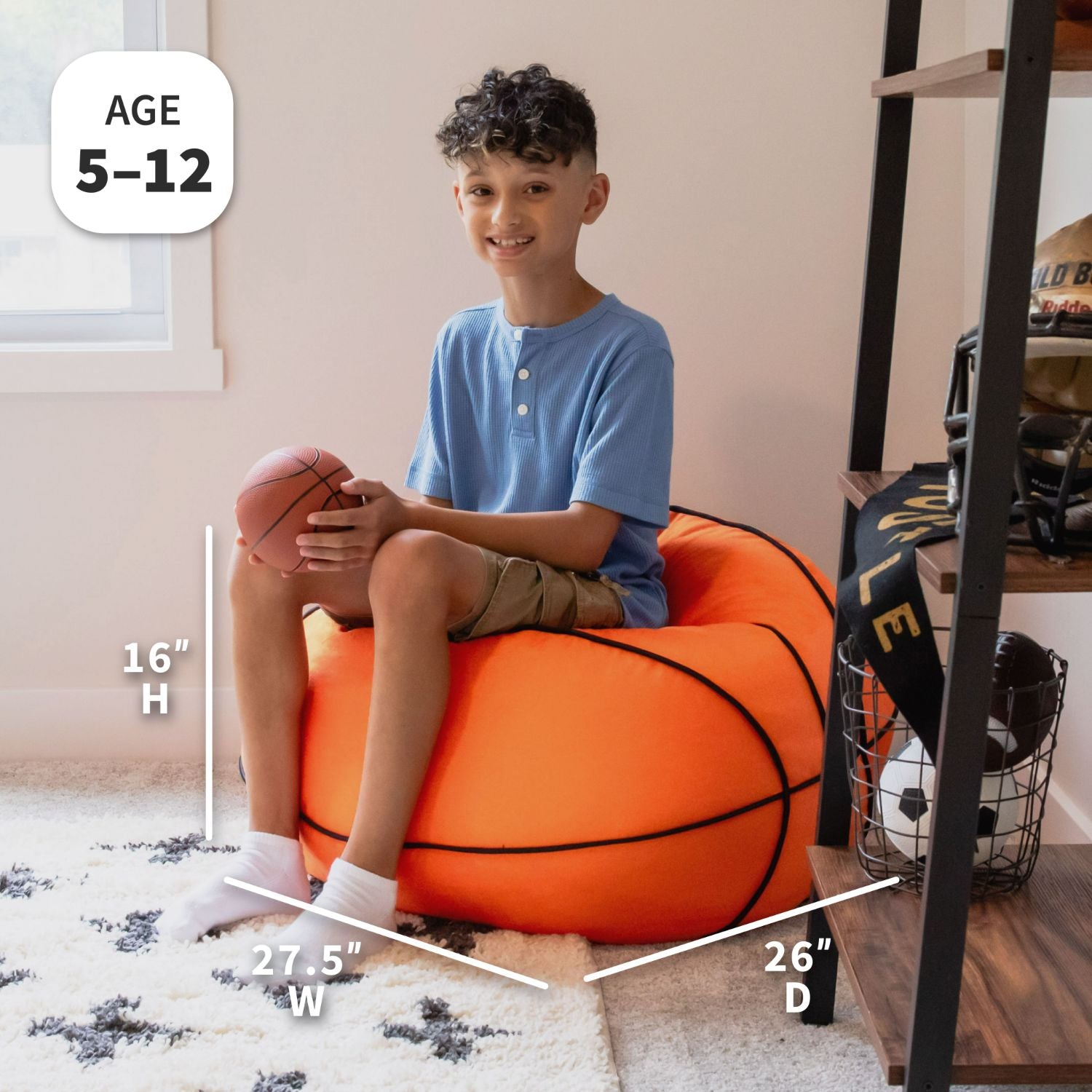 Bean Bag Bouncy Chair Kids Basketball Kids Bean Bag Chair Big Joe