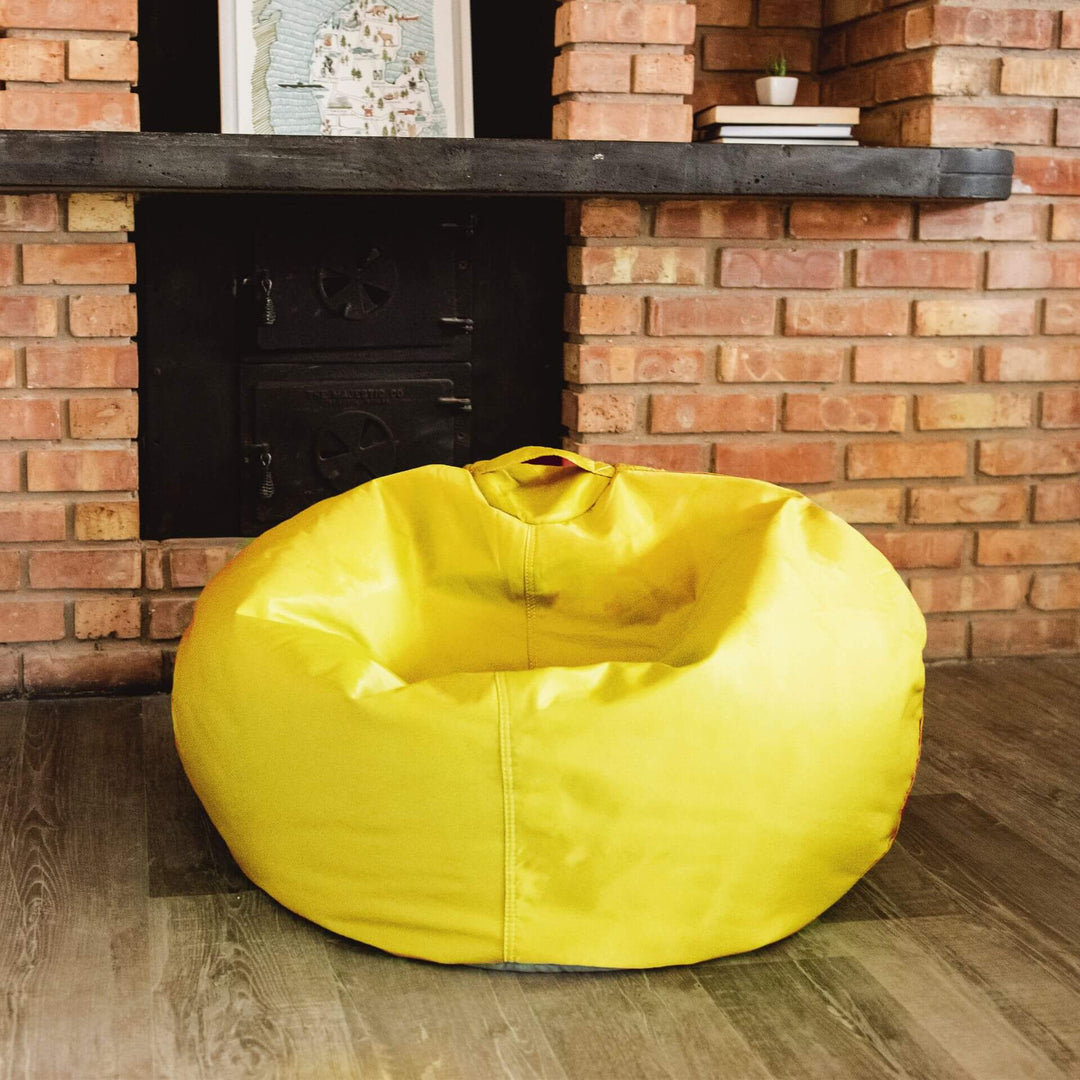 Kids bean bag chair #color_buttercup-smartmax