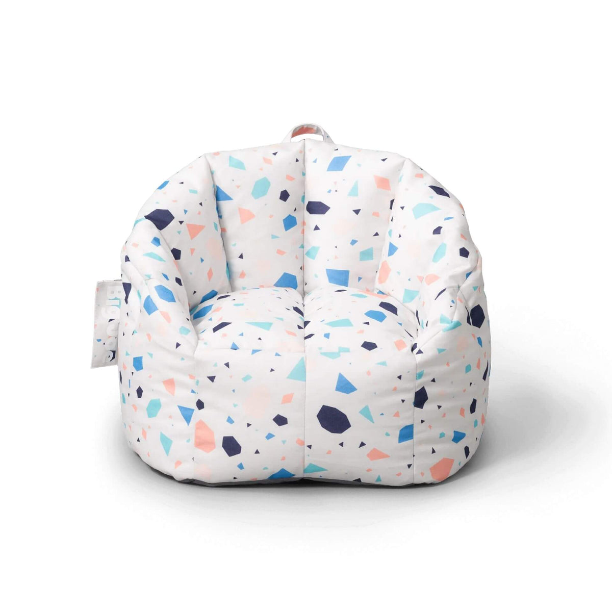 Milano Kids Beanbag Chair with Backrest front