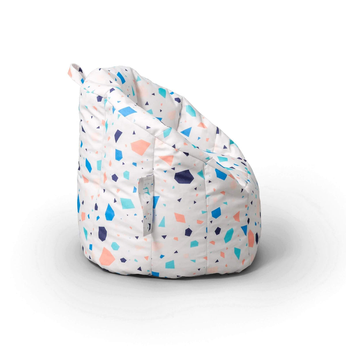 Milano Kids Beanbag Chair with Backrest side