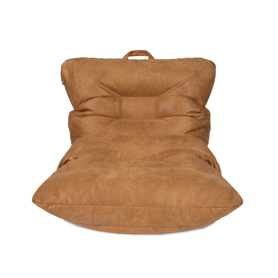 Roma Bean Bag Chair #color_rustic-tan