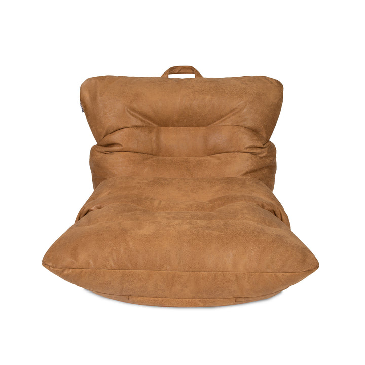 Roma Bean Bag Chair #color_rustic-tan