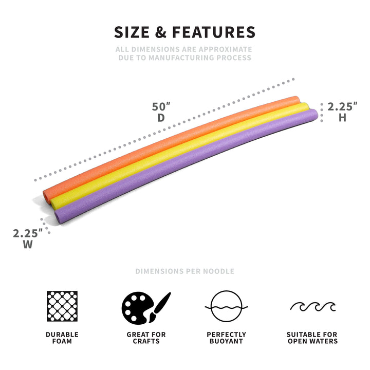 Swim Noodle 40Pk pool noodle