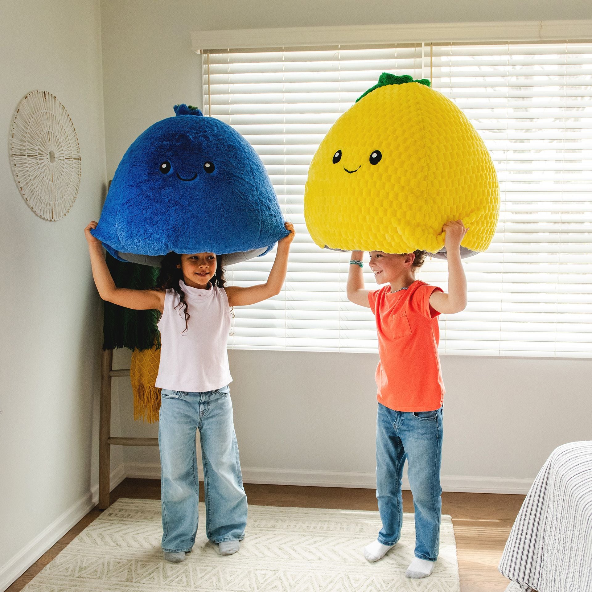 PlushiPals™ Two Pack Bean Bag Chair | Big Joe® Chairs For Kids