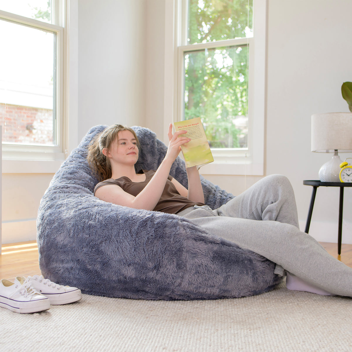 Relax in Style or Read in Comfort #color_stone-short-shag