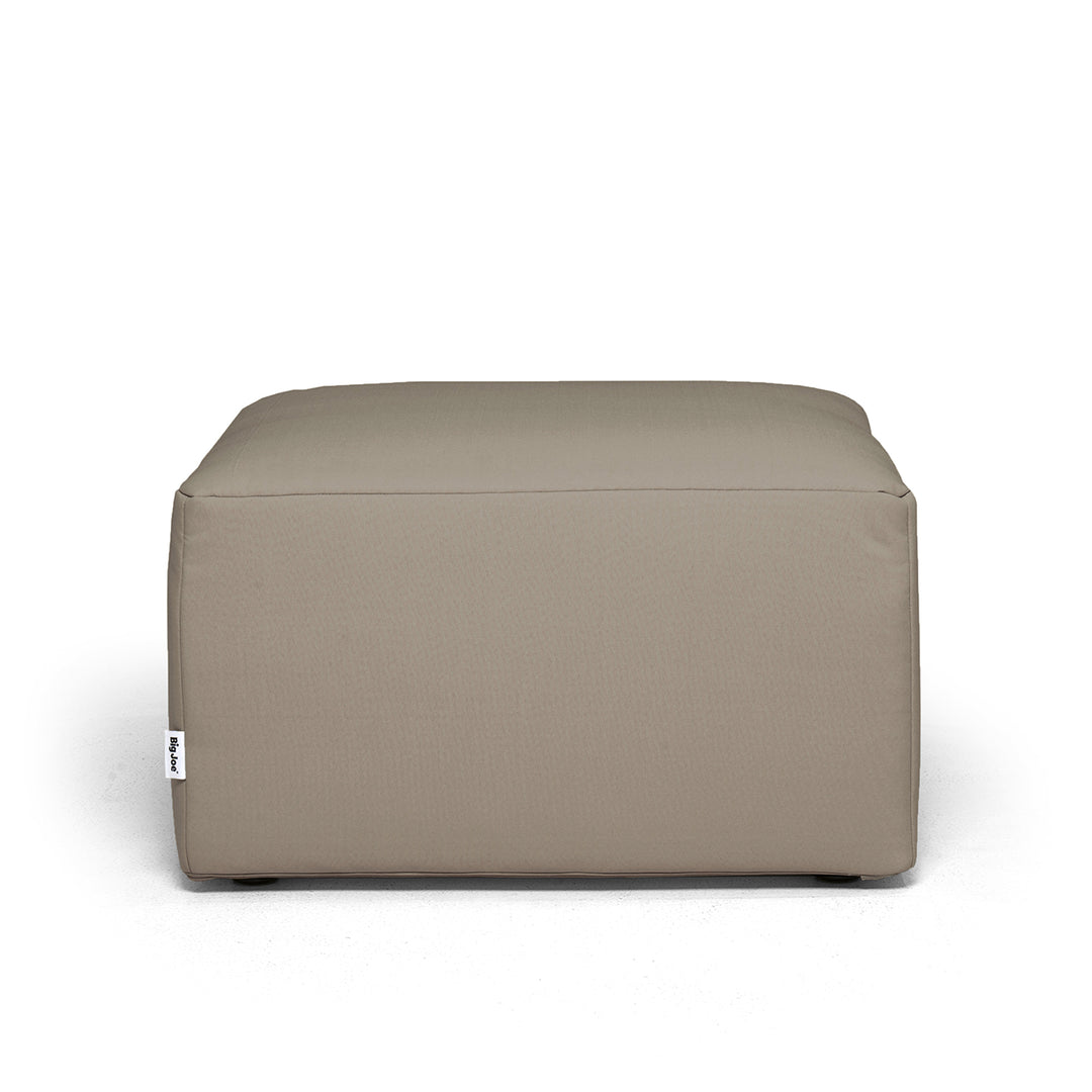 Patio ottoman front #color_castor-gray-bask