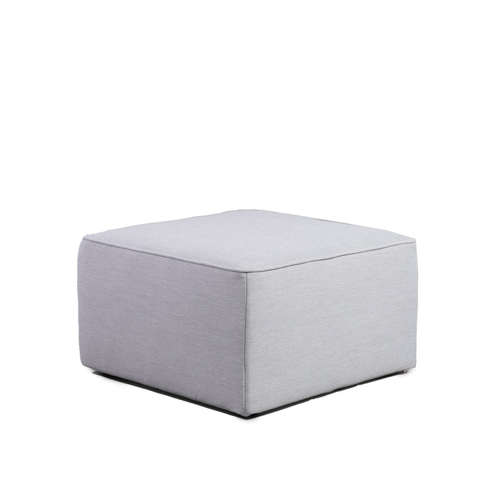 Patio Ottoman Premium Fabric #color_fresh-gray