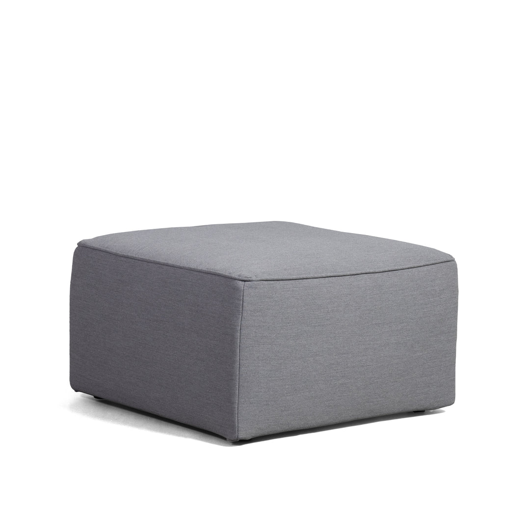 Patio Ottoman Premium Fabric #color_smoke-gray
