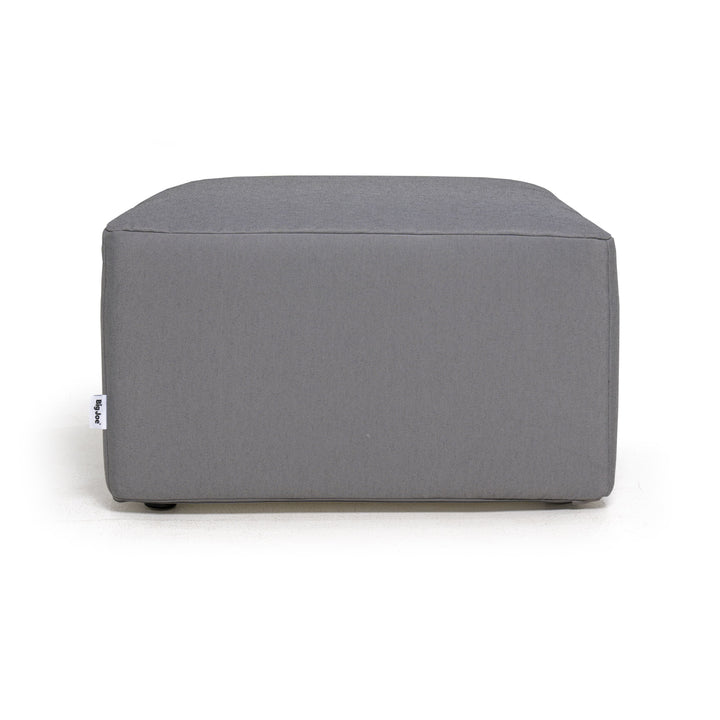 Patio ottoman outdoor side #color_granite-bask