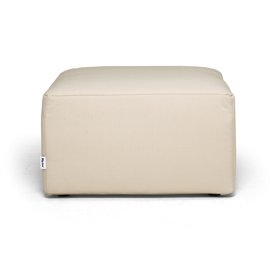 Outdoor sectional ottoman side #color_terra-bask