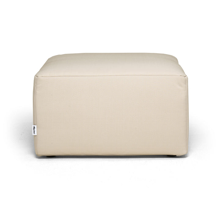 Outdoor sectional ottoman side #color_terra-bask