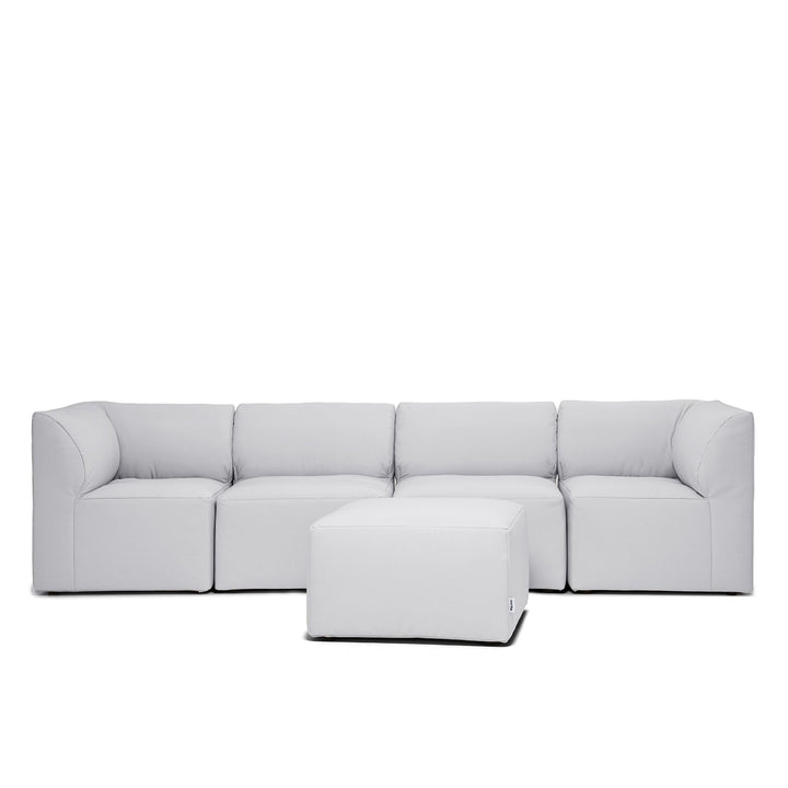 5pc outdoor sectional lightweight #color_light-gray-bask