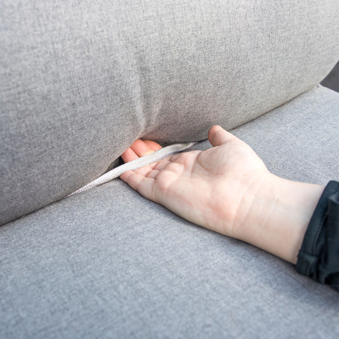 5pc sectional couch easy to move and lightweight #color_fresh-gray