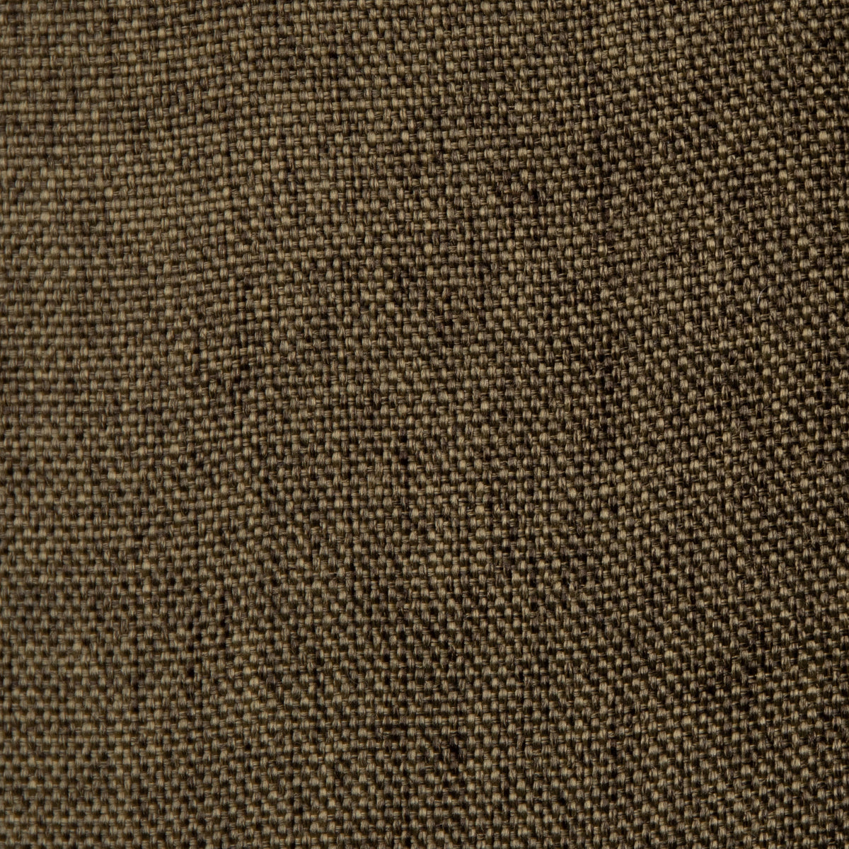 A close-up of a woven fabric texture in a dark brown color, showing the detailed weave pattern.
