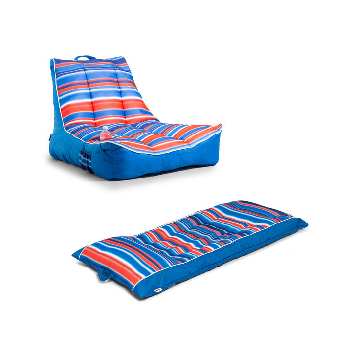 Captain's Float and Kona Lounger Bundle Front View
