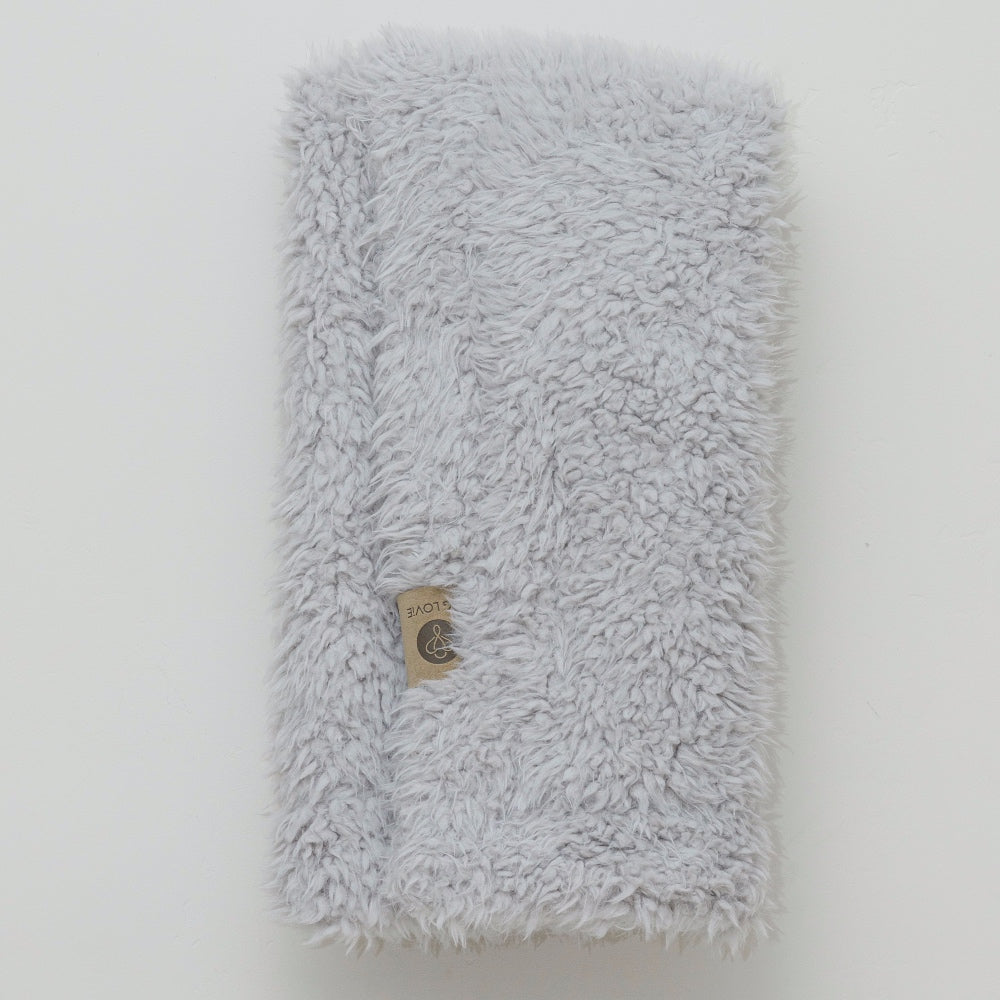ANGEL PLUSH BLANKET | LITTLE - SILVER CLOUD