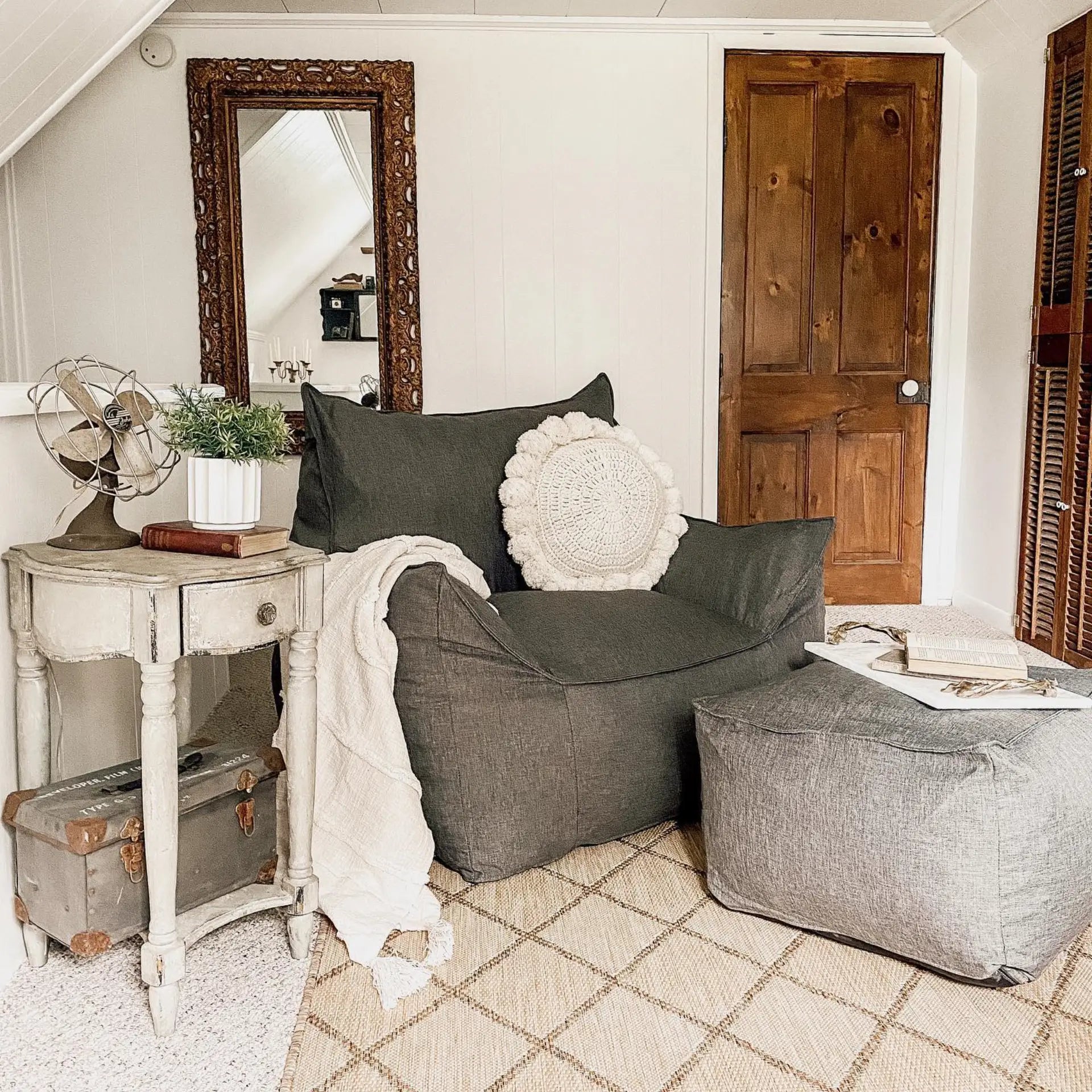 Imperial Lounger Oversized Bean Bag Chair | Big Joe® Foam Lounge Chair