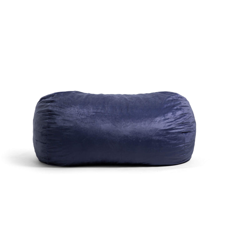 Fuf Media Lounger w/ Removable Cover foam filled side blue #color_midnight-plush