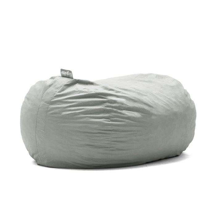 Fuf Media Lounger w/ Removable Cover foam filled gray #color_gray-plush