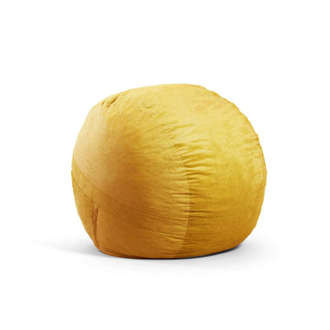 Fuf Large w/ Removable Cover foam filled yellow #color_mustard-plush