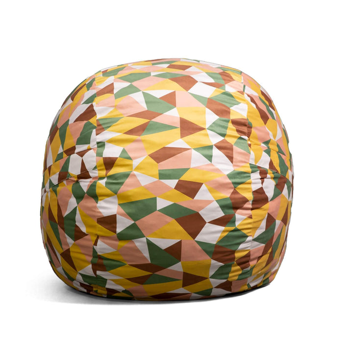 Fuf Large w/ Removable Cover foam filled retro #color_retro-geo-plush