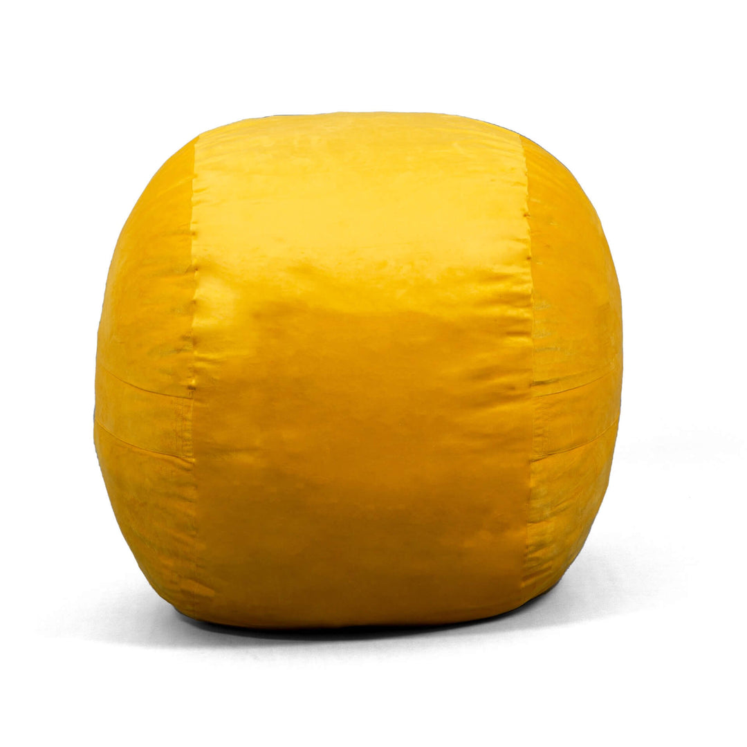 Fuf Medium w/ Removable Cover foam filled yellow  #color_mustard-plush