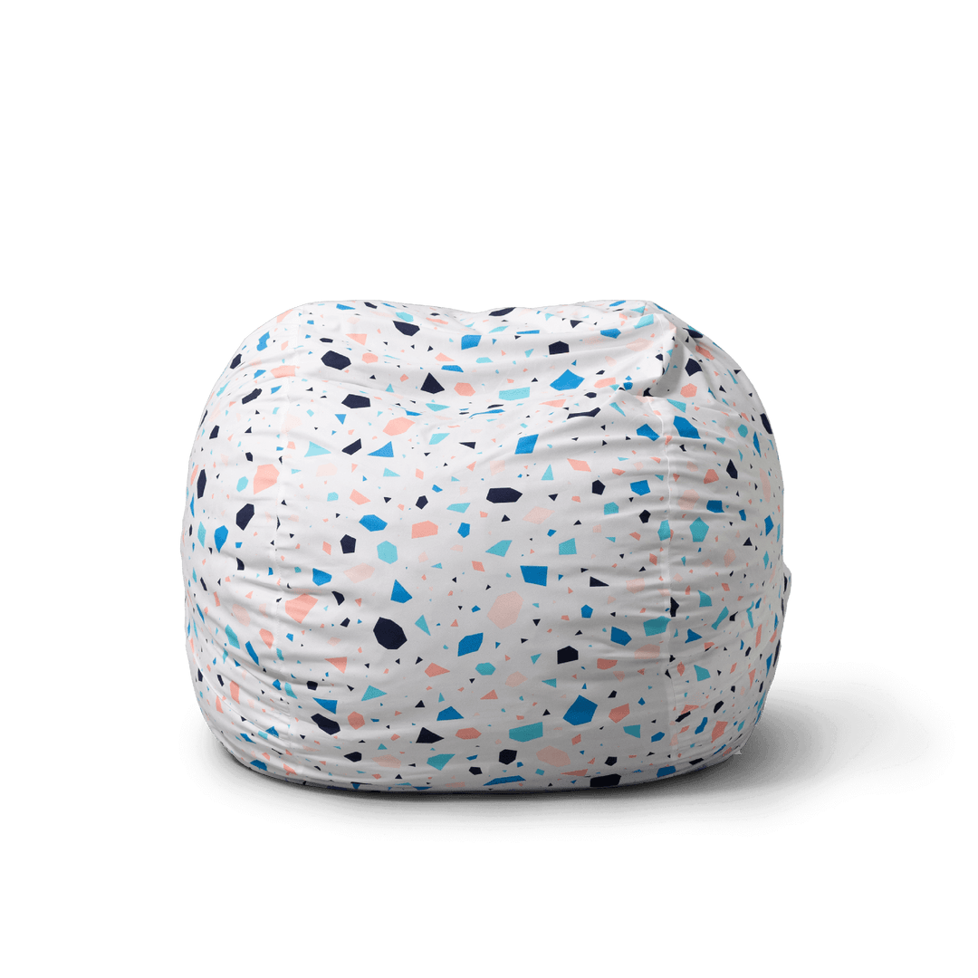 Fuf Medium w/ Removable Cover foam filled multicolored #color_dolce-terrazzo-lenox