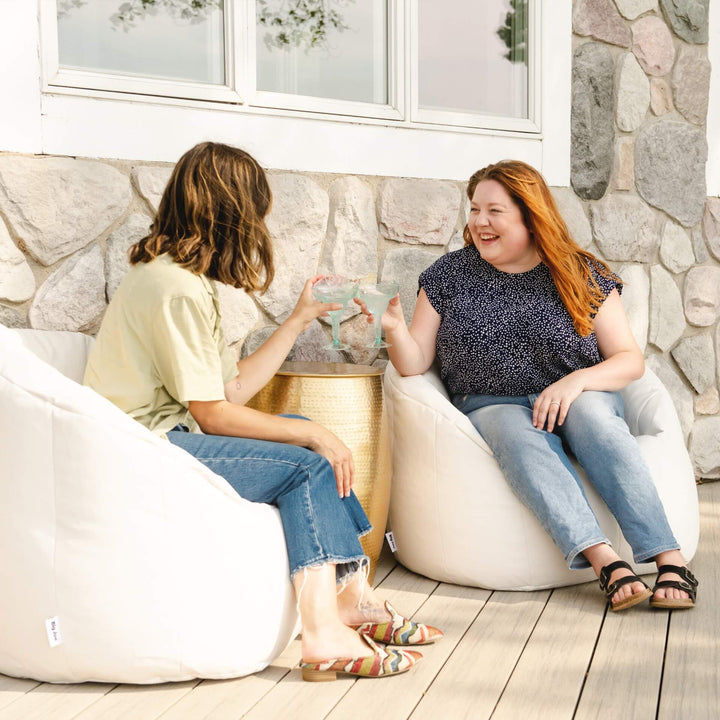 Outdoor Vinyl Patio Chair #color_white-marine-vinyl