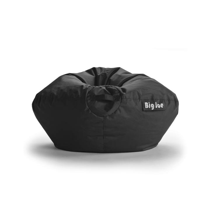 Classic Beanbag bean filled in black #color_stretch-limo-black-smartmax