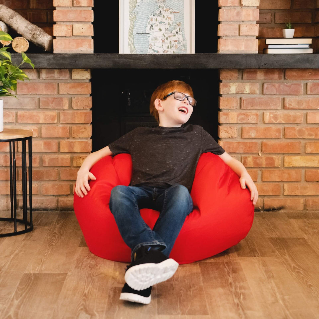 Kids bean bag #color_red-smartmax