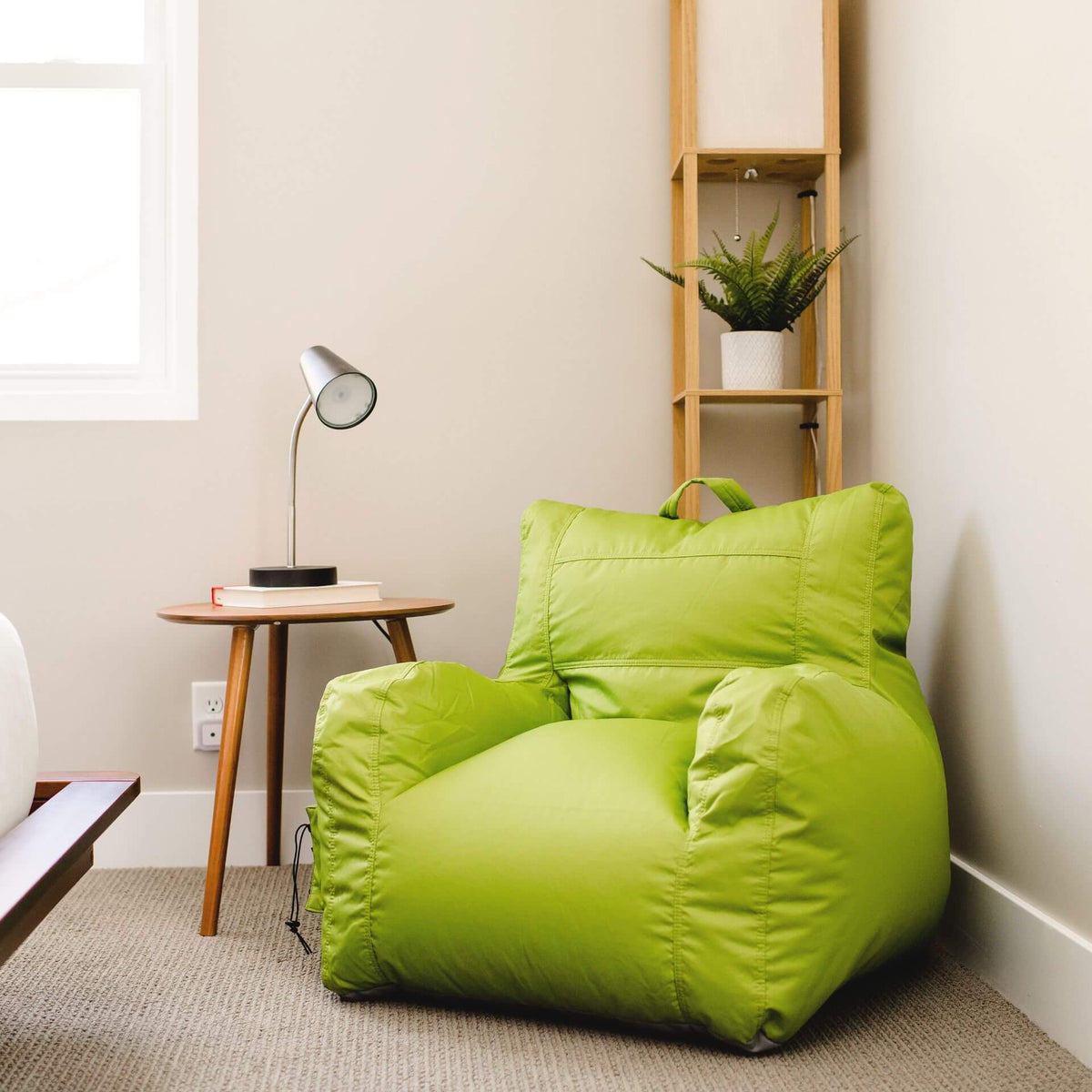 Green dorm chair