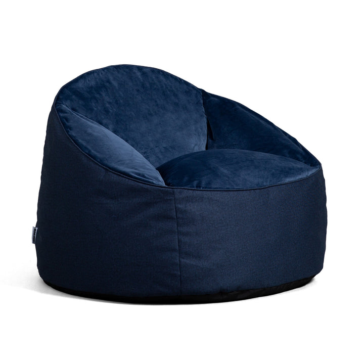 Marmitt bean filled side #color_cobalt-lenox