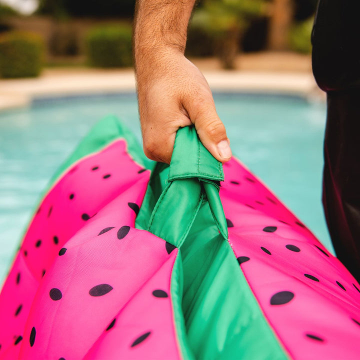 Carry handle lagoon lounger #color_summer-melon