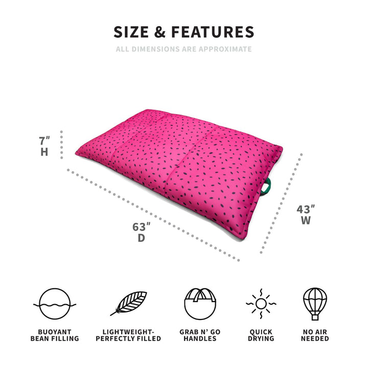 Dimensions lagoon lounger melon #color_summer-melon