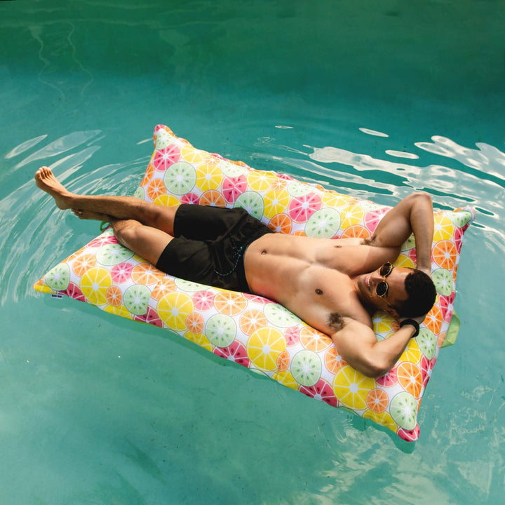 Lagoon Pool Lounger #color_citrus-burst
