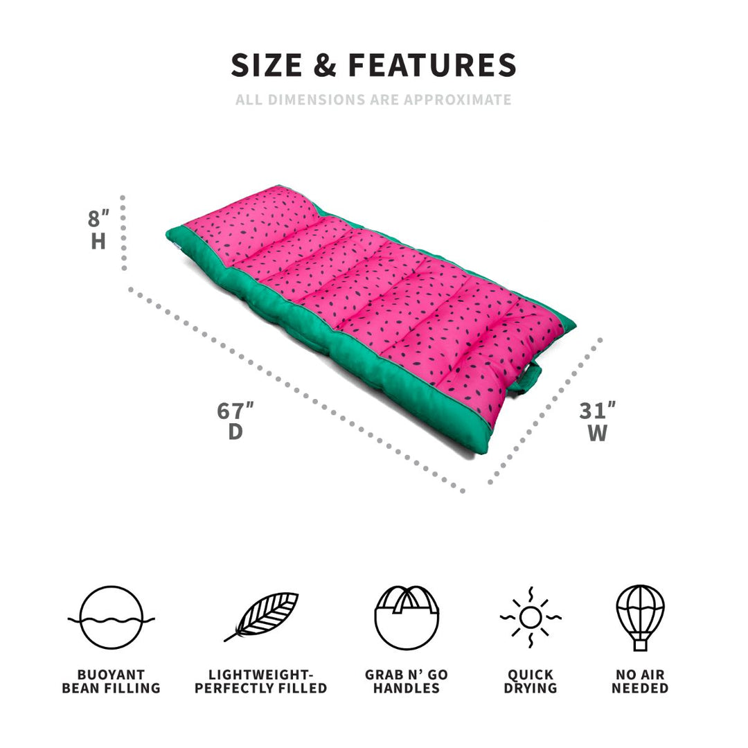 Dimensions kona pool lounger #color_summer-melon