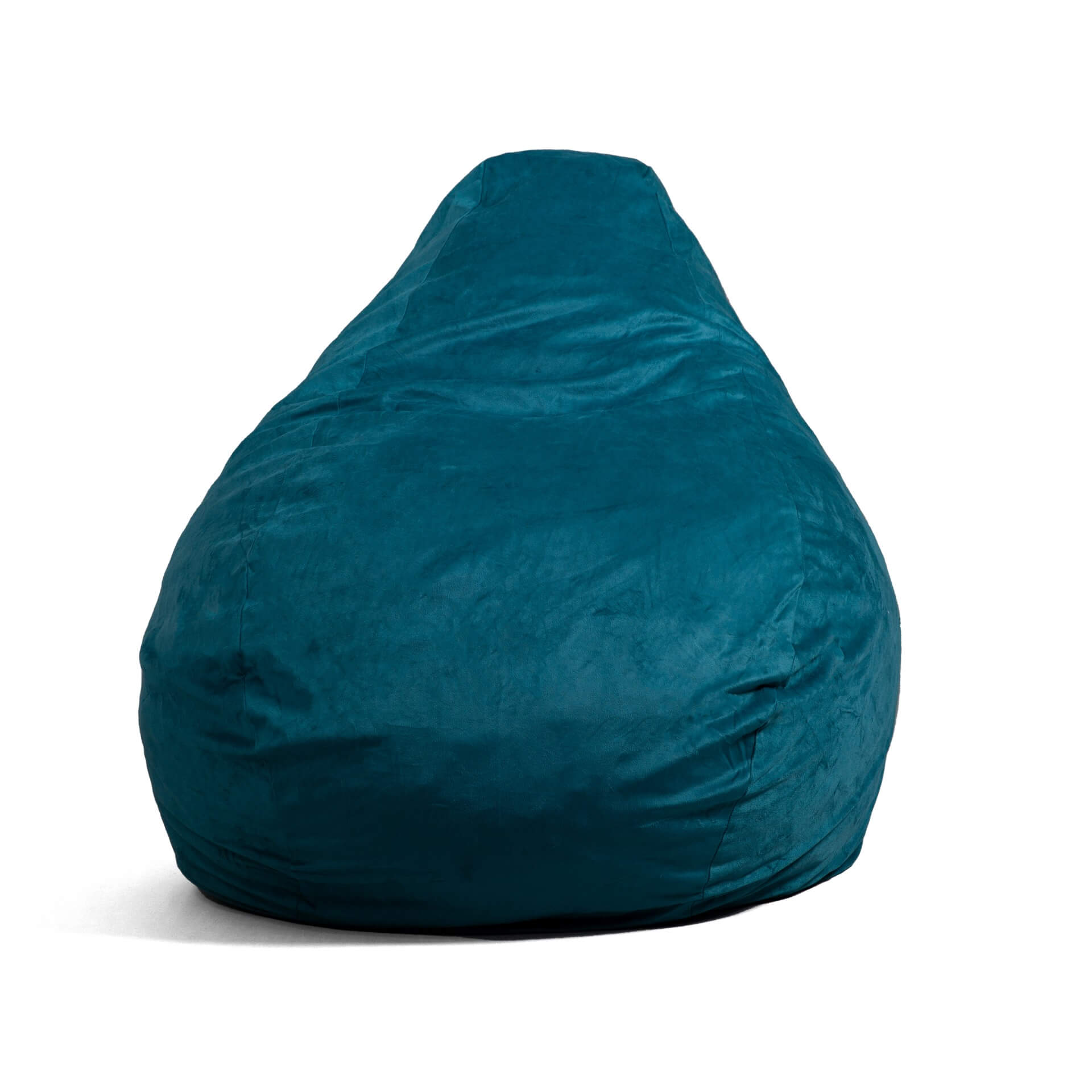 Big Joe Lotus Foam Bean Bag Chair, Plush 4ft, Teal, Size: Fuf Large Teardrop