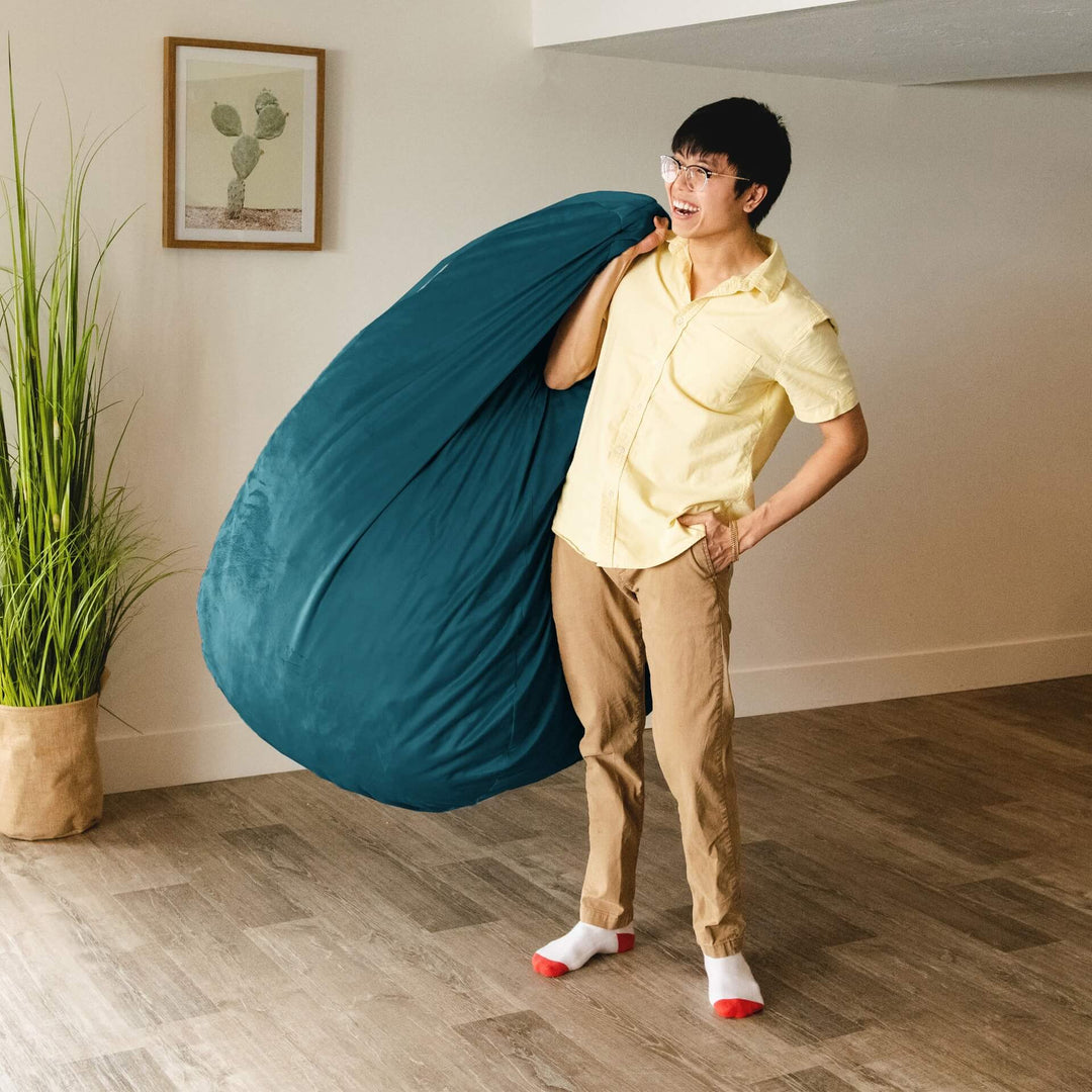 Easy carry lotus chair #color_teal-plush