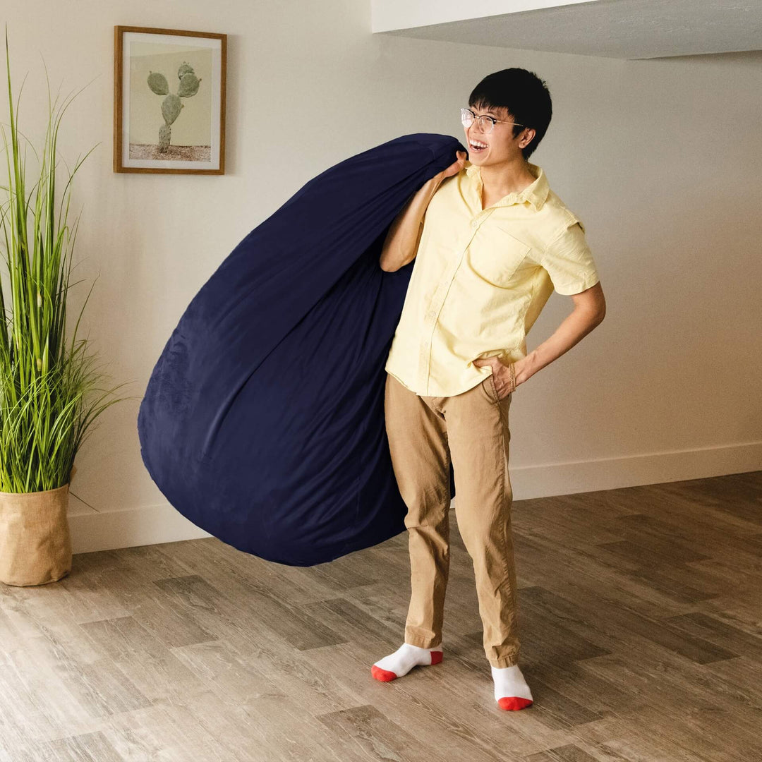 Lotus foam filled #color_navy-plush