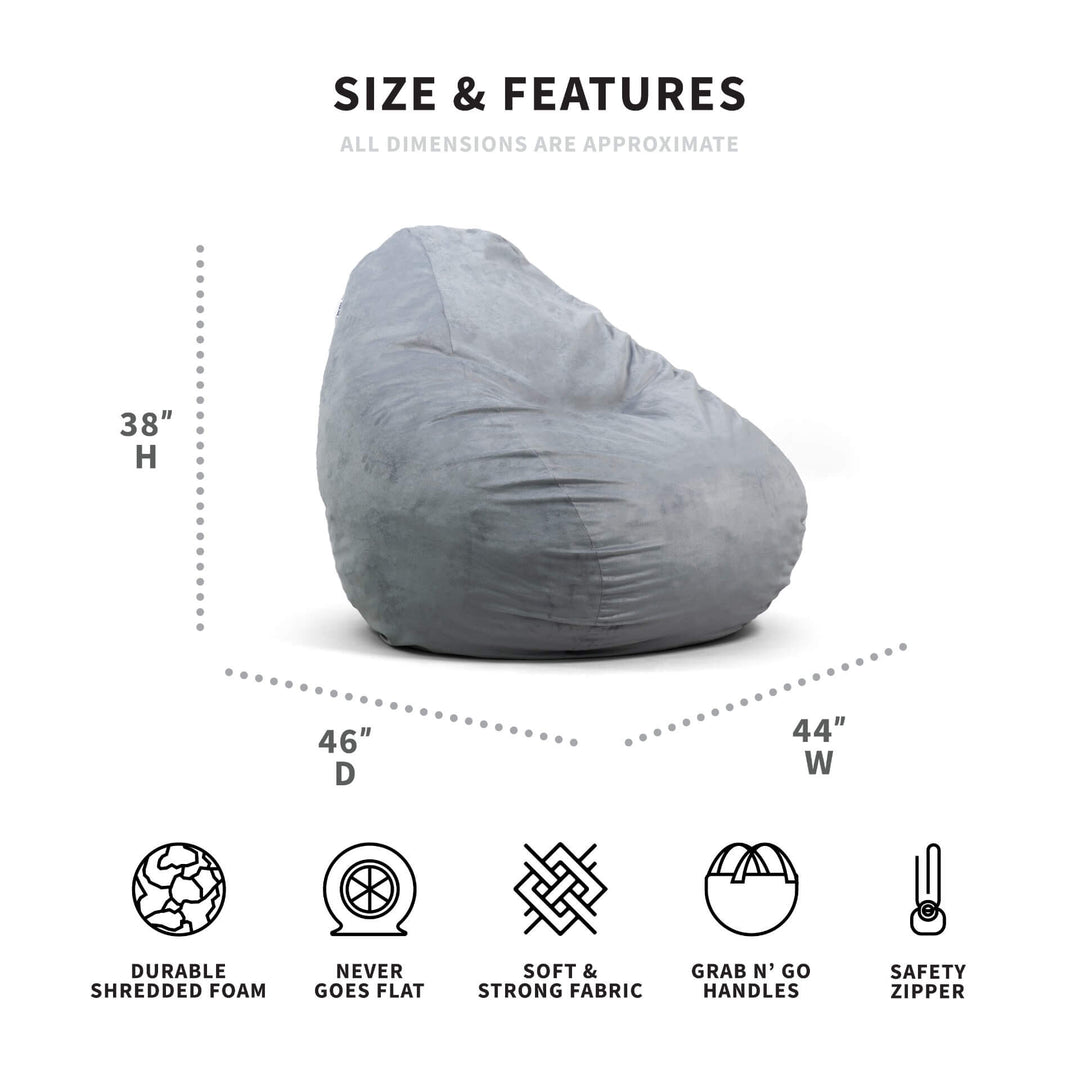 Dimensions lotus gray plush #color_gray-plush