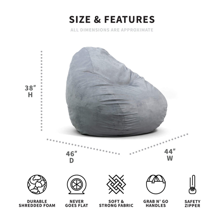 Dimensions lotus gray plush #color_gray-plush