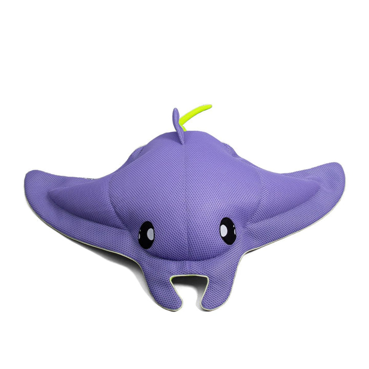 Kids Pool Toy Float Bean Filled Manta Ray front #style_manta-ray