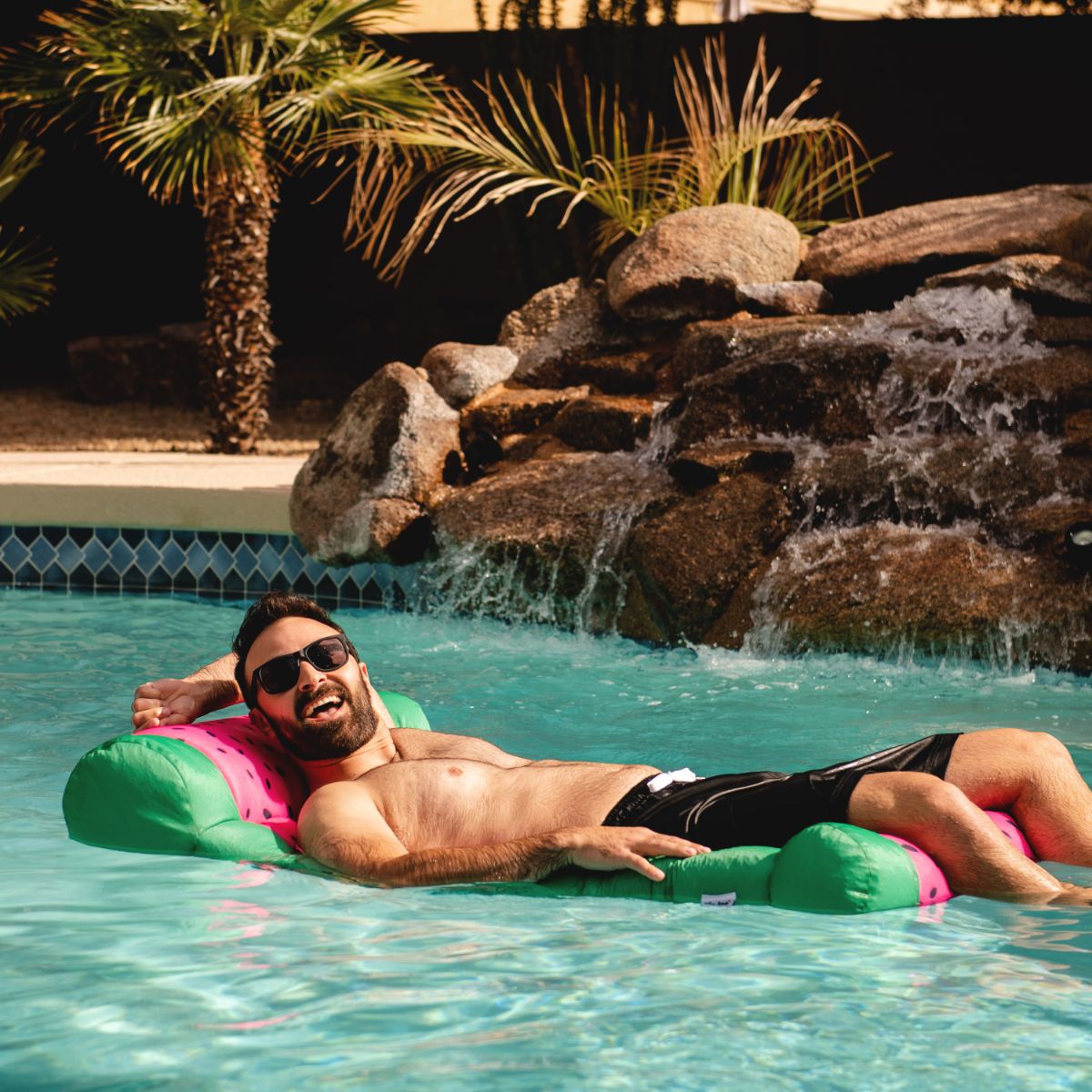 Sun and relaxing kona hammock