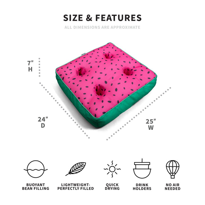 Dimensions of drink caddie #color_summer-melon