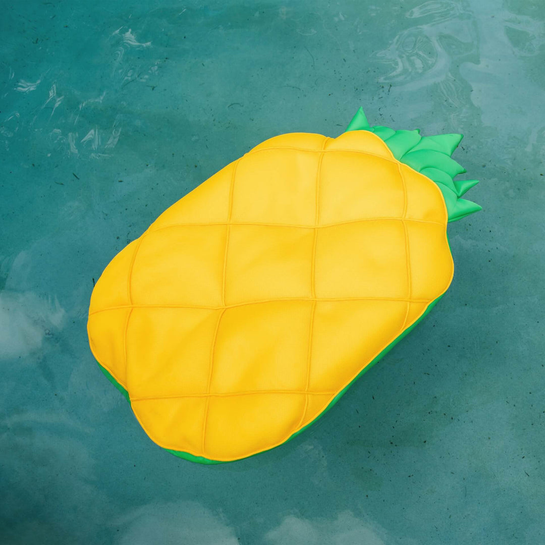 #style_pineapple pool float in pool #style_pineapple