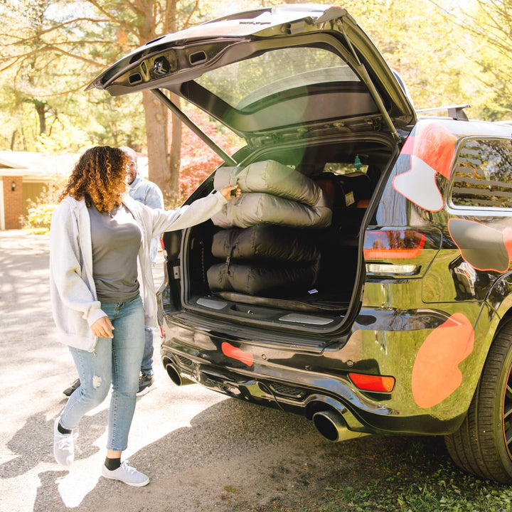 Travel beanbag chair #color_black-smartmax