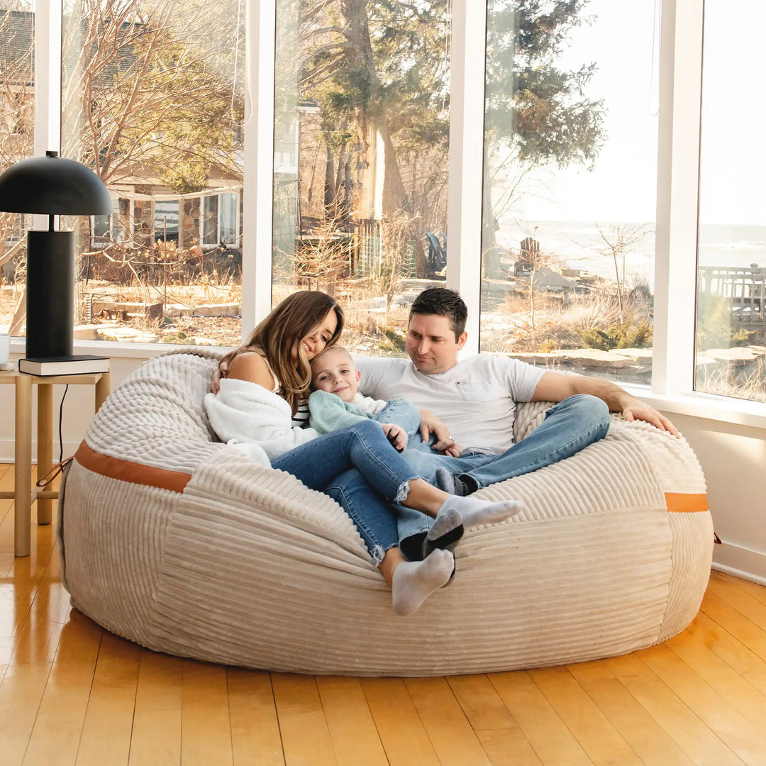 Fuf XXL Giant Bean Bag Chair Big Joe Foam Bean Bag Chair